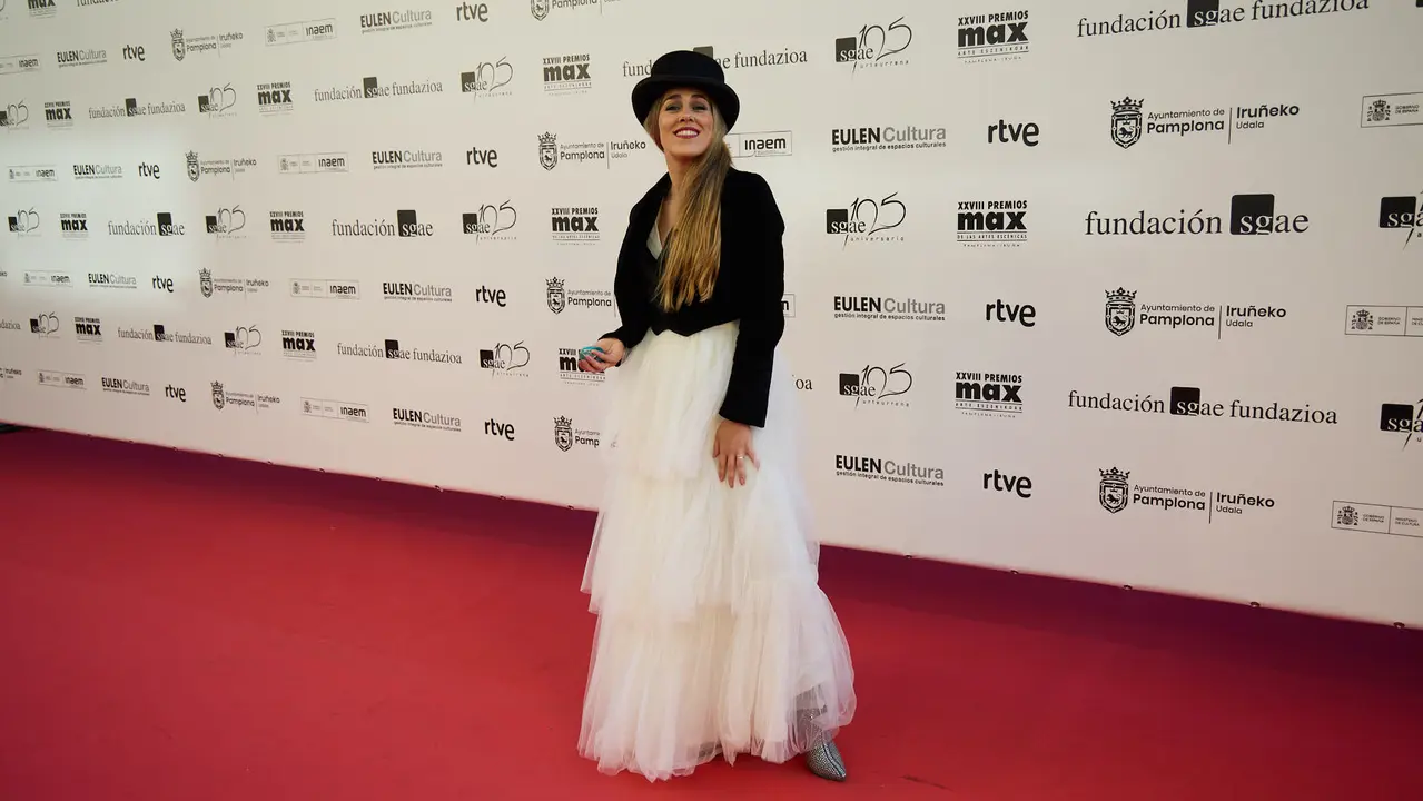 Alfombra roja y photocall de la XXVIII edición de los Premios Max de las Artes Escénicas que este año se ha celebrado en el Teatro Gayarre de Pamplona. IÑIGO ALZUGARAY