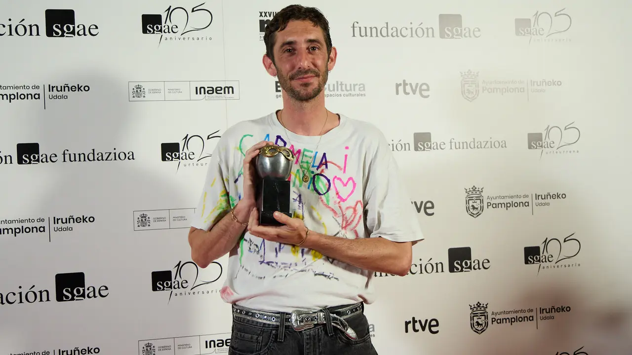 Premiados en la XXVIII edición de los Premios Max de las Artes Escénicas que este año se ha celebrado en el Teatro Gayarre de Pamplona. IÑIGO ALZUGARAY
