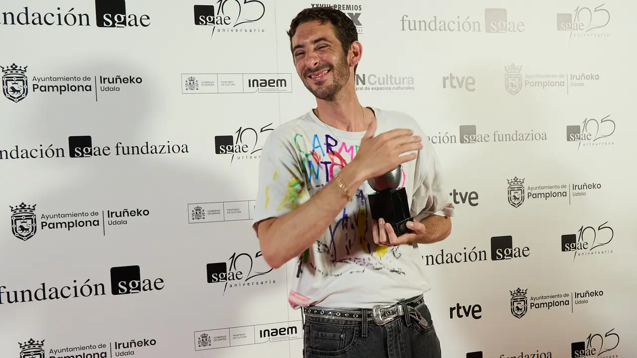 Premiados en la XXVIII edición de los Premios Max de las Artes Escénicas que este año se ha celebrado en el Teatro Gayarre de Pamplona. IÑIGO ALZUGARAY