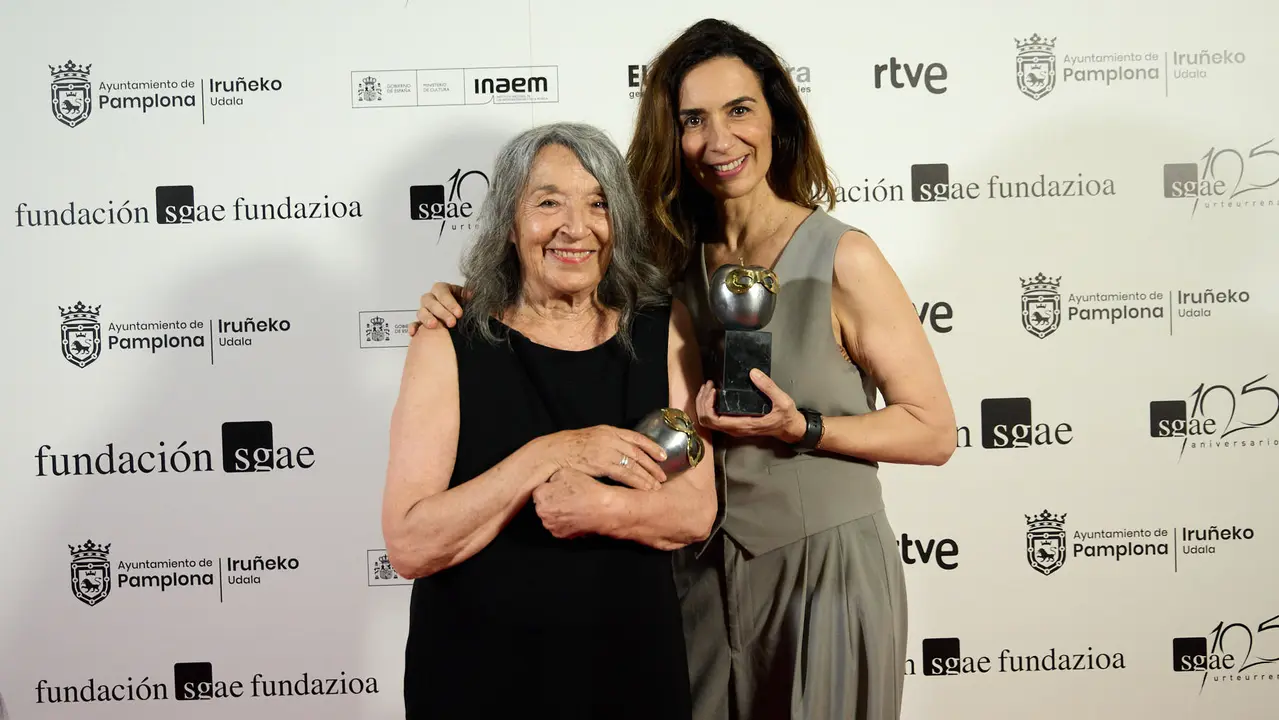Premiados en la XXVIII edición de los Premios Max de las Artes Escénicas que este año se ha celebrado en el Teatro Gayarre de Pamplona. IÑIGO ALZUGARAY