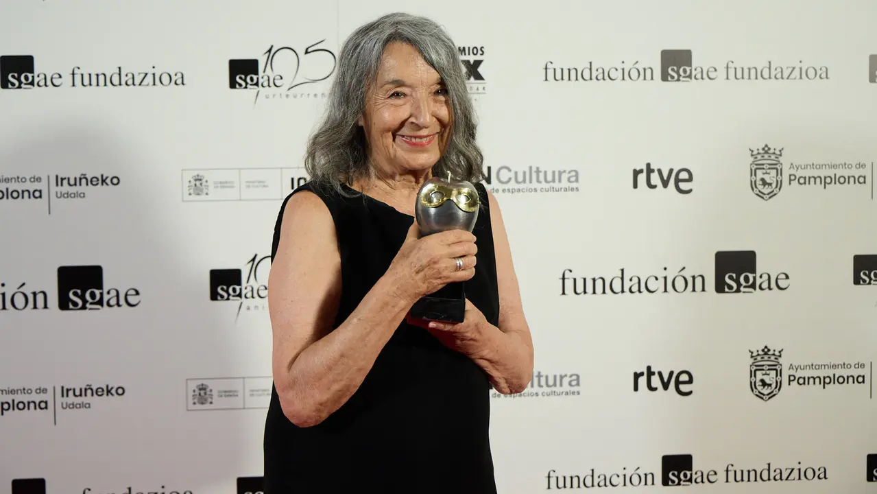 Premiados en la XXVIII edición de los Premios Max de las Artes Escénicas que este año se ha celebrado en el Teatro Gayarre de Pamplona. IÑIGO ALZUGARAY