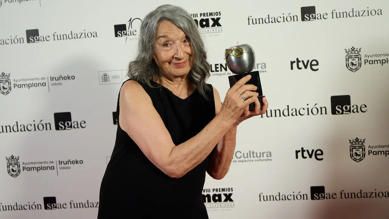 Premiados en la XXVIII edición de los Premios Max de las Artes Escénicas que este año se ha celebrado en el Teatro Gayarre de Pamplona. IÑIGO ALZUGARAY