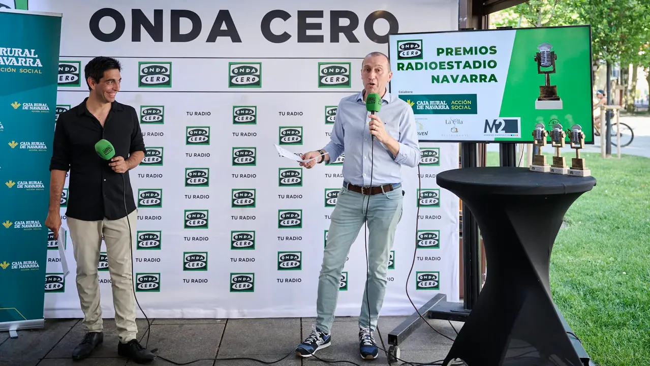 Premios Radioestadio 2025 de Onda Cero Navarra. PABLO LASAOSA