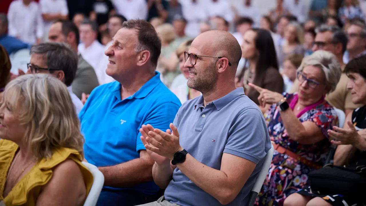 Entrega de los Premios Ciudadela de Pamplona 2024 , organizados por El Corte Inglés de Pamplona y Onda Cero. Acudirán en persona a recogerlos los premiados: Pablo Hermoso de Mendoza, Pablo Aguado y Jarocho. PABLO LASAOSA