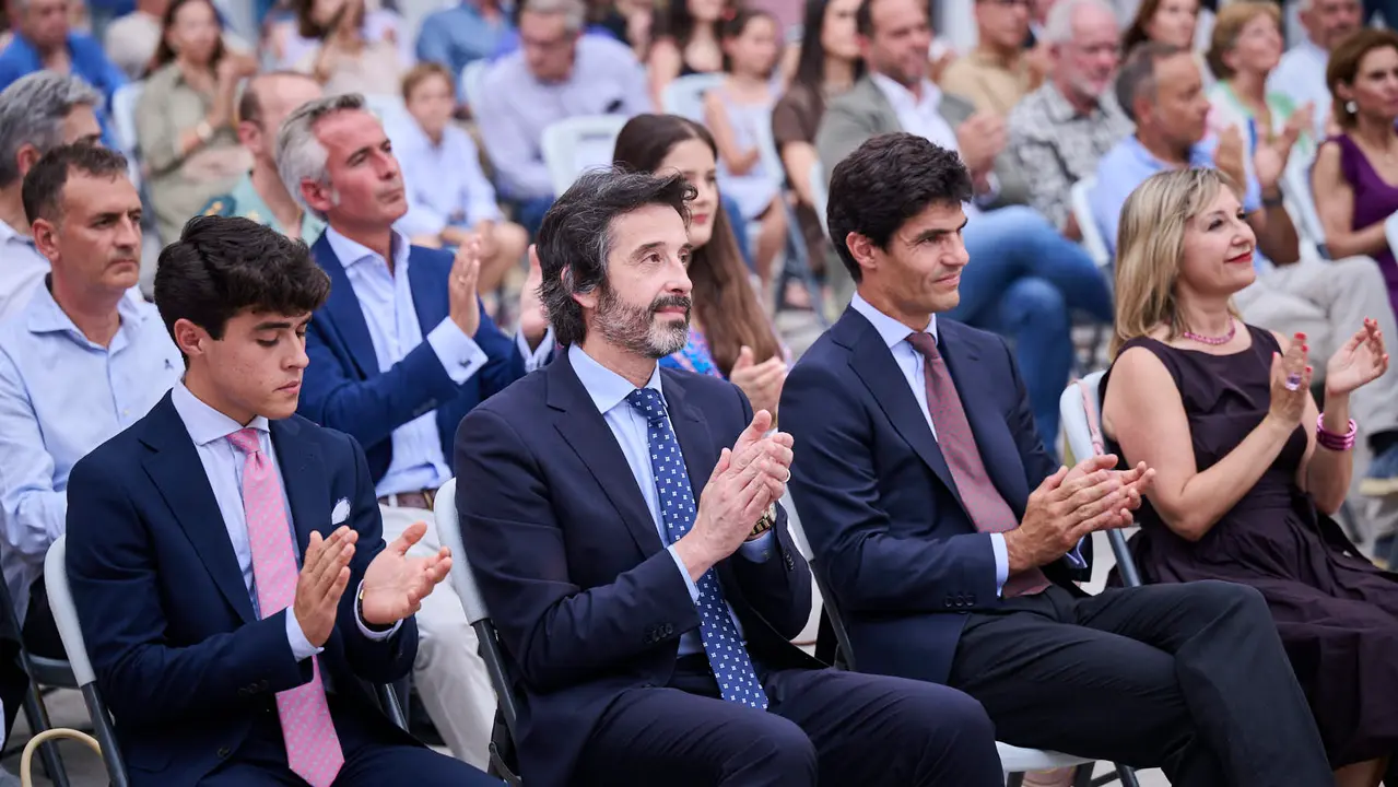 Entrega de los Premios Ciudadela de Pamplona 2024 , organizados por El Corte Inglés de Pamplona y Onda Cero. Acudirán en persona a recogerlos los premiados: Pablo Hermoso de Mendoza, Pablo Aguado y Jarocho. PABLO LASAOSA
