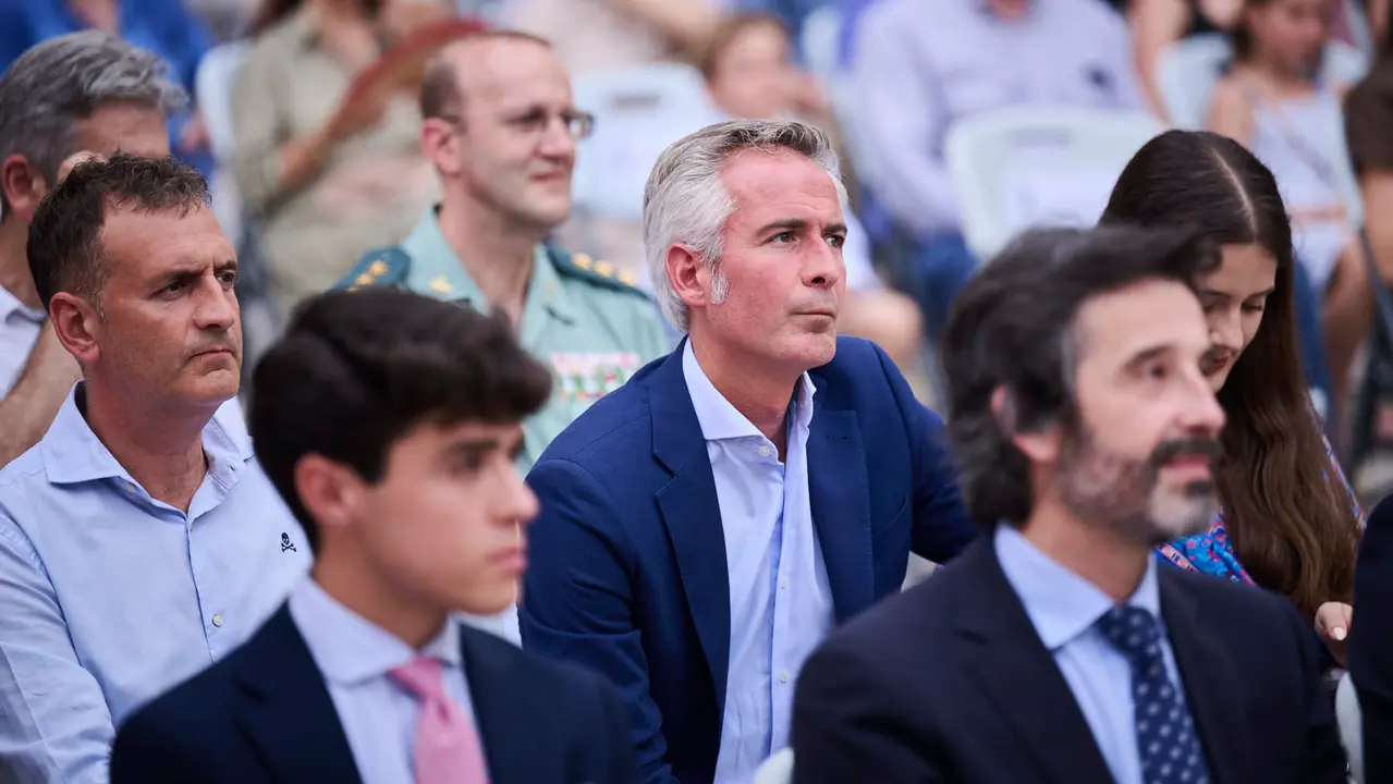 Entrega de los Premios Ciudadela de Pamplona 2024 , organizados por El Corte Inglés de Pamplona y Onda Cero. Acudirán en persona a recogerlos los premiados: Pablo Hermoso de Mendoza, Pablo Aguado y Jarocho. PABLO LASAOSA