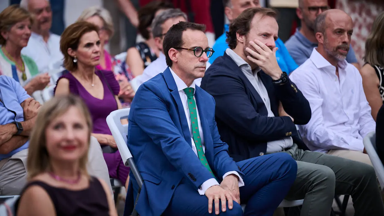 Entrega de los Premios Ciudadela de Pamplona 2024 , organizados por El Corte Inglés de Pamplona y Onda Cero. Acudirán en persona a recogerlos los premiados: Pablo Hermoso de Mendoza, Pablo Aguado y Jarocho. PABLO LASAOSA