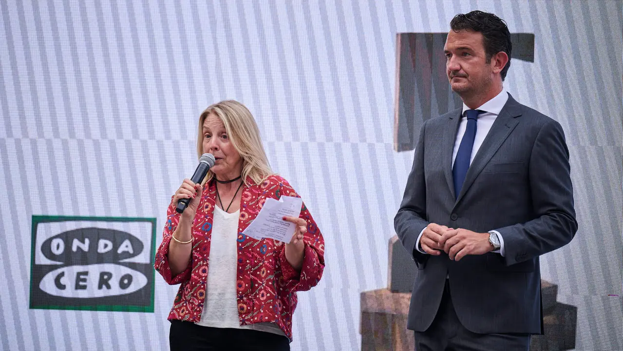 Entrega de los Premios Ciudadela de Pamplona 2024 , organizados por El Corte Inglés de Pamplona y Onda Cero. Acudirán en persona a recogerlos los premiados: Pablo Hermoso de Mendoza, Pablo Aguado y Jarocho. PABLO LASAOSA