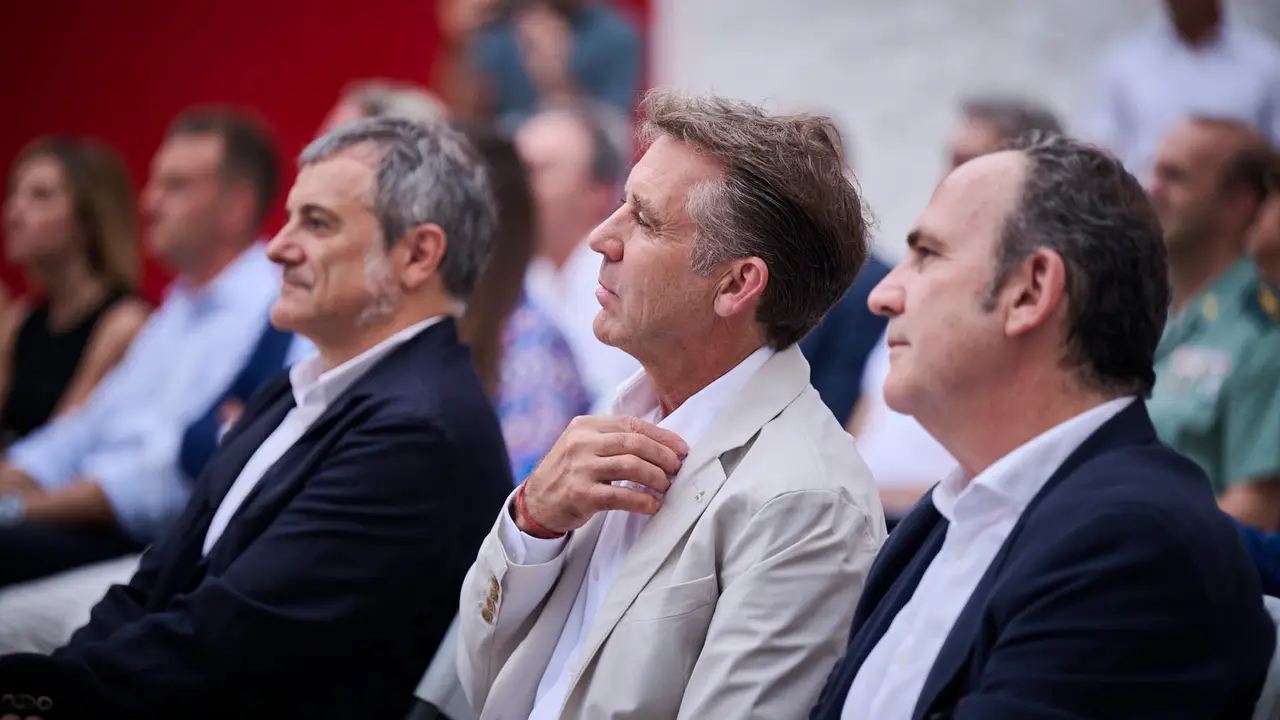 Entrega de los Premios Ciudadela de Pamplona 2024 , organizados por El Corte Inglés de Pamplona y Onda Cero. Acudirán en persona a recogerlos los premiados: Pablo Hermoso de Mendoza, Pablo Aguado y Jarocho. PABLO LASAOSA