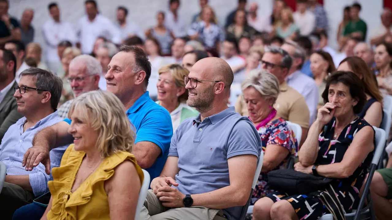Entrega de los Premios Ciudadela de Pamplona 2024 , organizados por El Corte Inglés de Pamplona y Onda Cero. Acudirán en persona a recogerlos los premiados: Pablo Hermoso de Mendoza, Pablo Aguado y Jarocho. PABLO LASAOSA