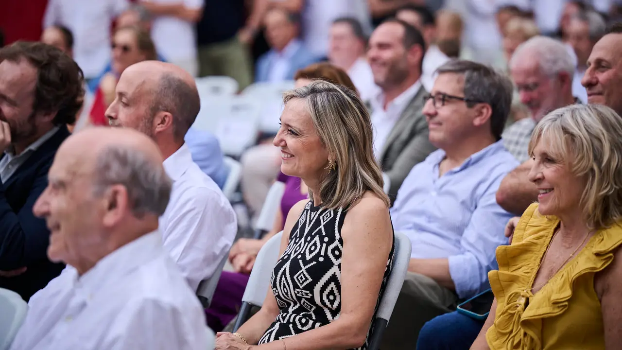 Entrega de los Premios Ciudadela de Pamplona 2024 , organizados por El Corte Inglés de Pamplona y Onda Cero. Acudirán en persona a recogerlos los premiados: Pablo Hermoso de Mendoza, Pablo Aguado y Jarocho. PABLO LASAOSA