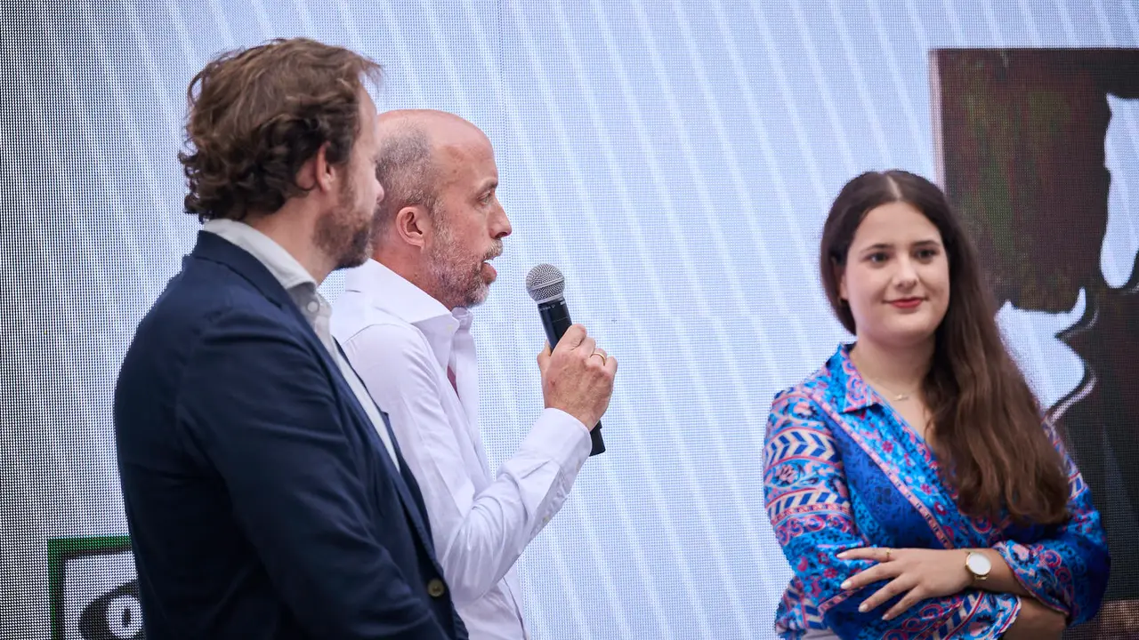 Entrega de los Premios Ciudadela de Pamplona 2024 , organizados por El Corte Inglés de Pamplona y Onda Cero. Acudirán en persona a recogerlos los premiados: Pablo Hermoso de Mendoza, Pablo Aguado y Jarocho. PABLO LASAOSA