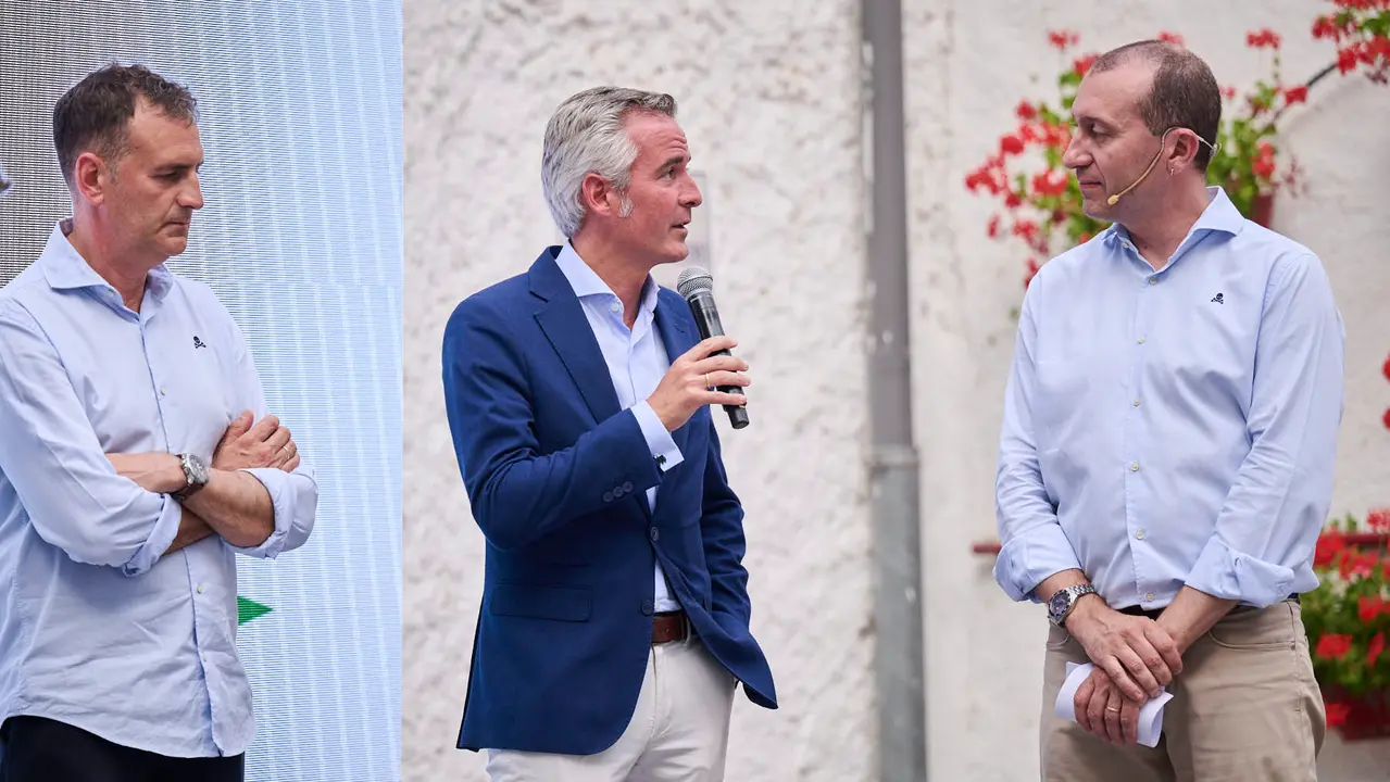 Entrega de los Premios Ciudadela de Pamplona 2024 , organizados por El Corte Inglés de Pamplona y Onda Cero. Acudirán en persona a recogerlos los premiados: Pablo Hermoso de Mendoza, Pablo Aguado y Jarocho. PABLO LASAOSA