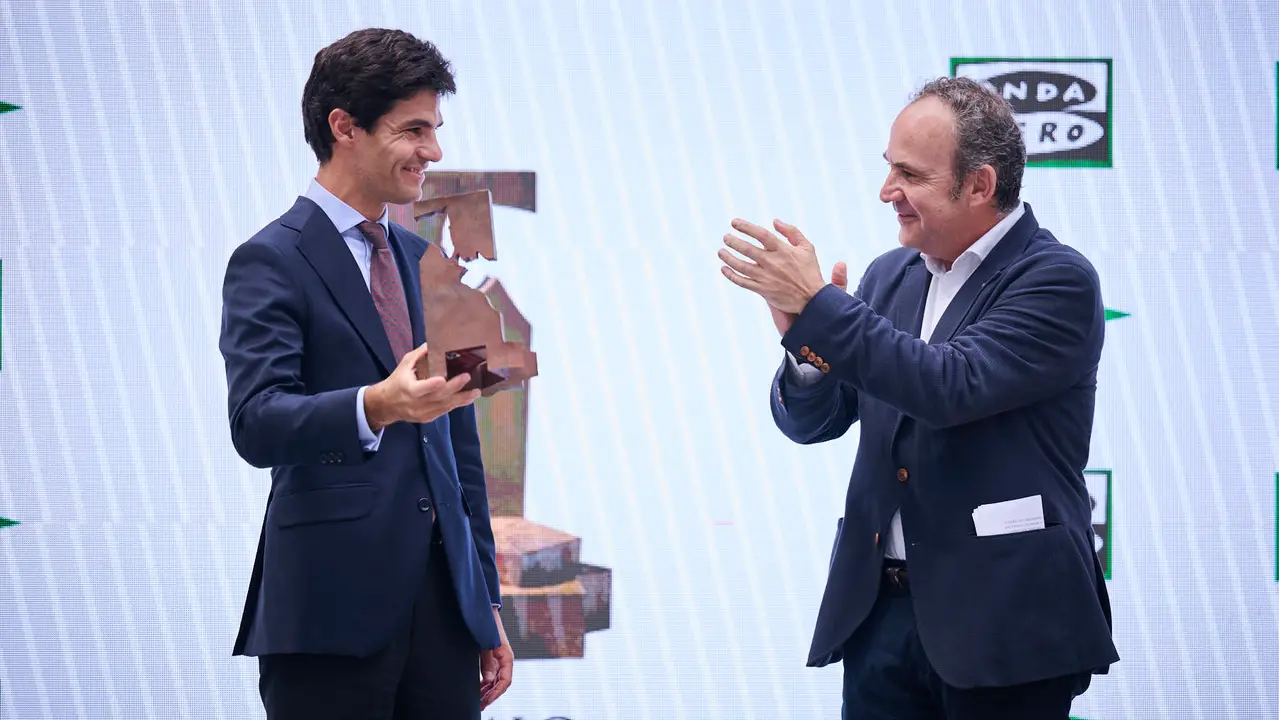 Entrega de los Premios Ciudadela de Pamplona 2024 , organizados por El Corte Inglés de Pamplona y Onda Cero. Acudirán en persona a recogerlos los premiados: Pablo Hermoso de Mendoza, Pablo Aguado y Jarocho. PABLO LASAOSA