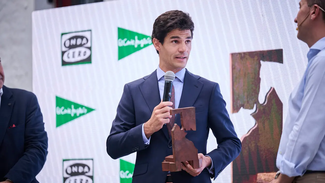 Entrega de los Premios Ciudadela de Pamplona 2024 , organizados por El Corte Inglés de Pamplona y Onda Cero. Acudirán en persona a recogerlos los premiados: Pablo Hermoso de Mendoza, Pablo Aguado y Jarocho. PABLO LASAOSA