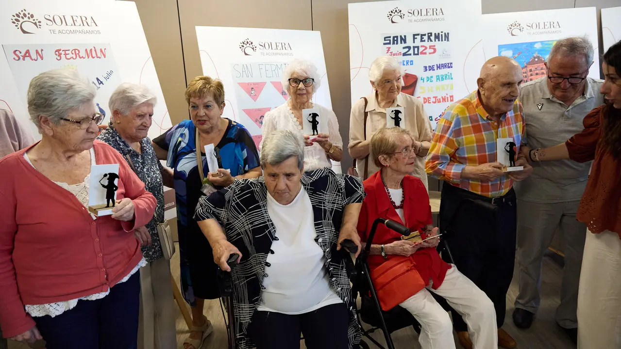 Gran final del Concurso de Carteles de San Fermín de Solera. IÑIGO ALZUGARAY