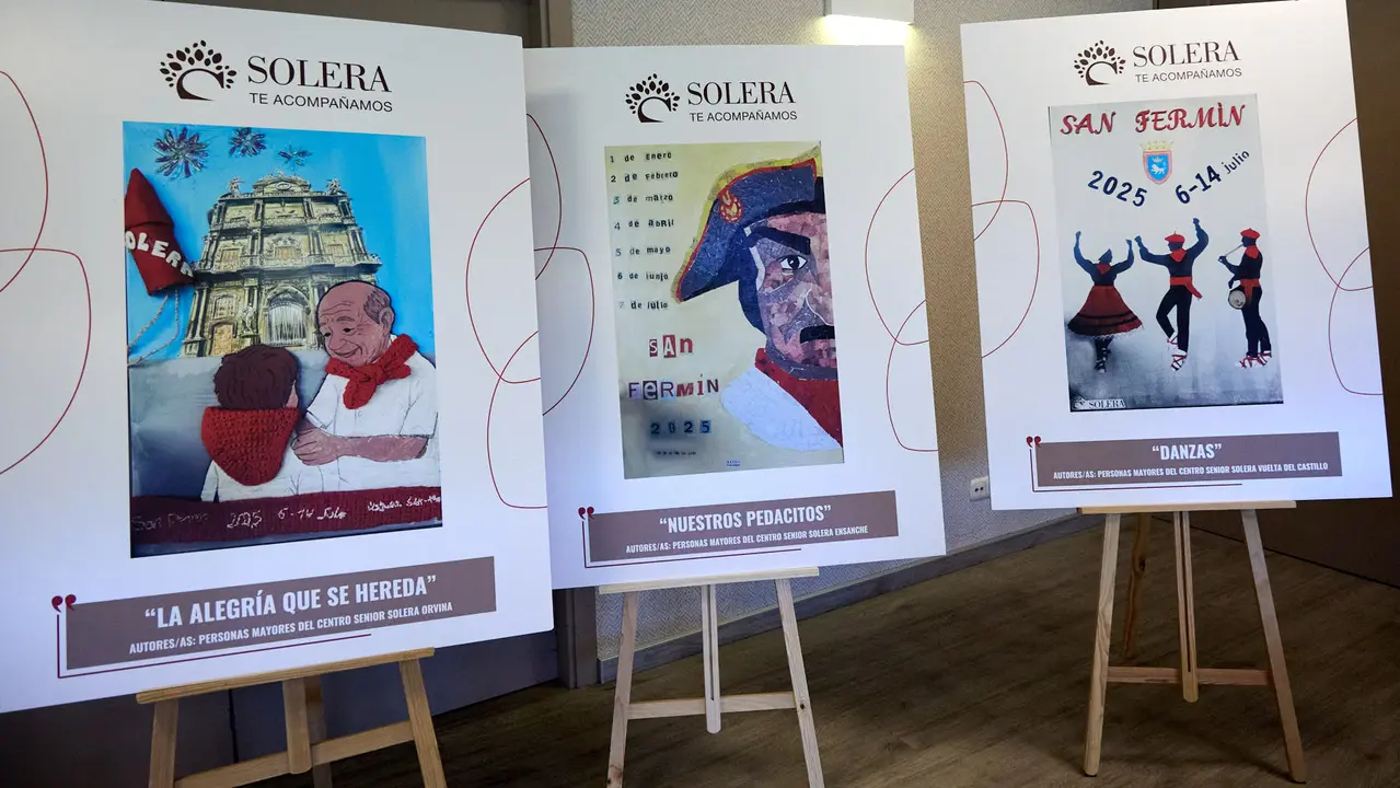 Gran final del Concurso de Carteles de San Fermín de Solera. IÑIGO ALZUGARAY