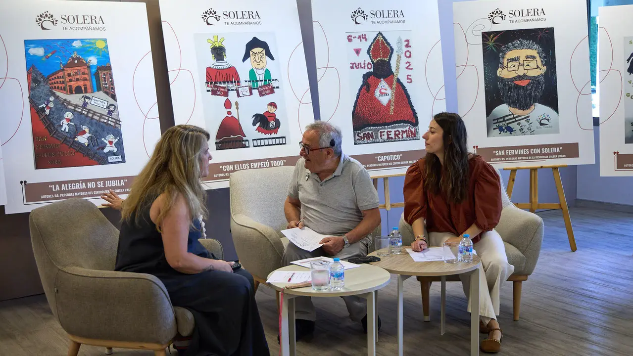 Gran final del Concurso de Carteles de San Fermín de Solera. IÑIGO ALZUGARAY