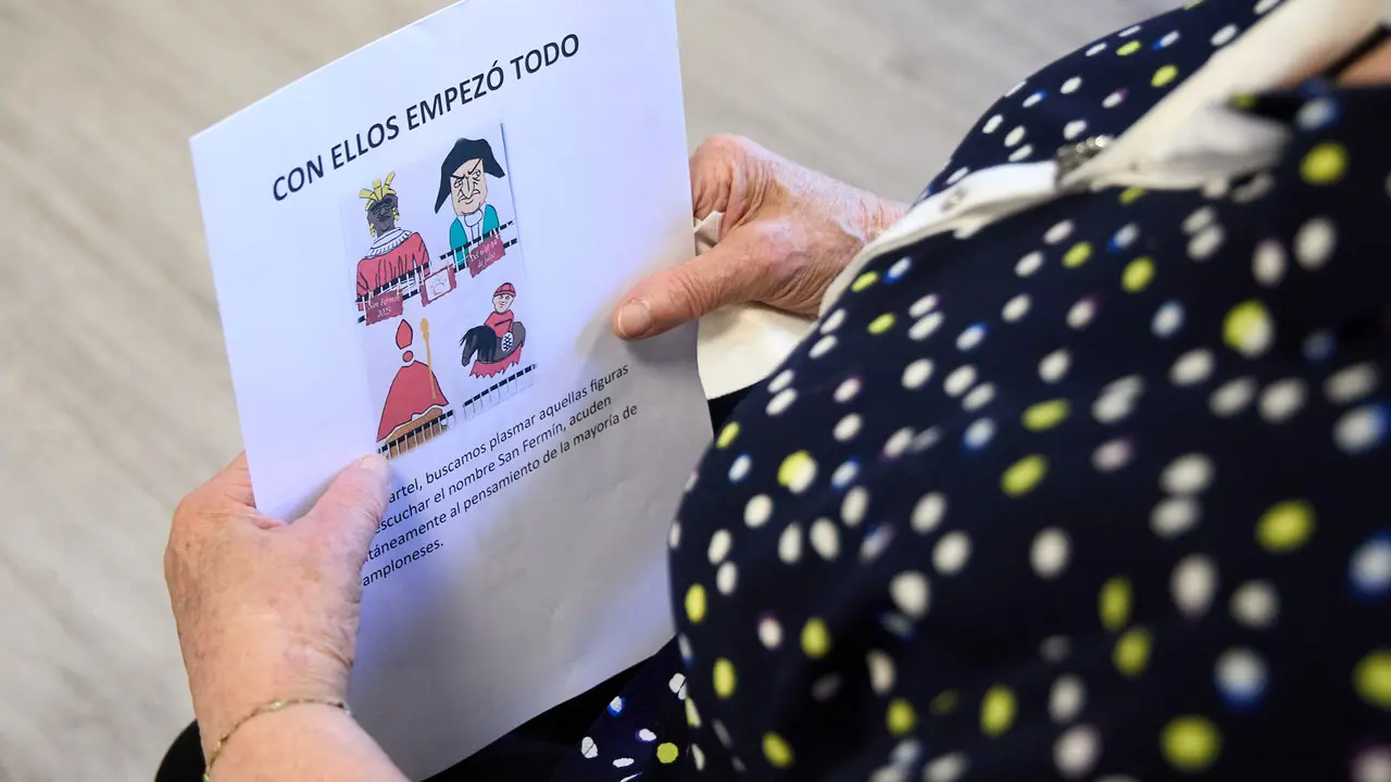 Gran final del Concurso de Carteles de San Fermín de Solera. IÑIGO ALZUGARAY