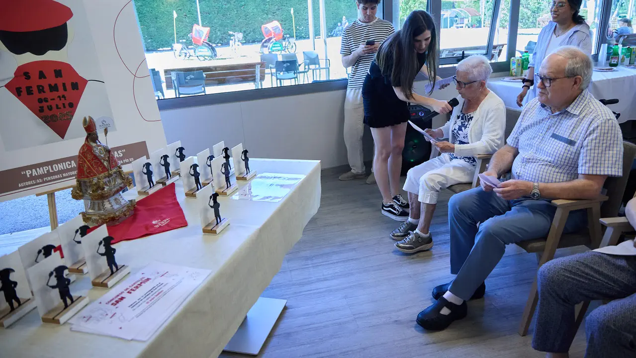Gran final del Concurso de Carteles de San Fermín de Solera. IÑIGO ALZUGARAY