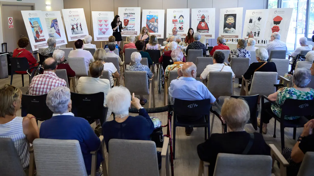Gran final del Concurso de Carteles de San Fermín de Solera. IÑIGO ALZUGARAY