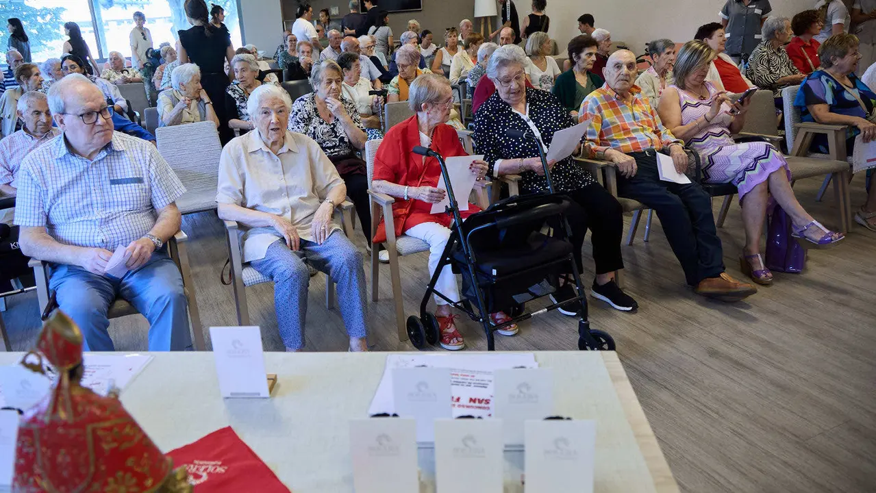 Gran final del Concurso de Carteles de San Fermín de Solera. IÑIGO ALZUGARAY