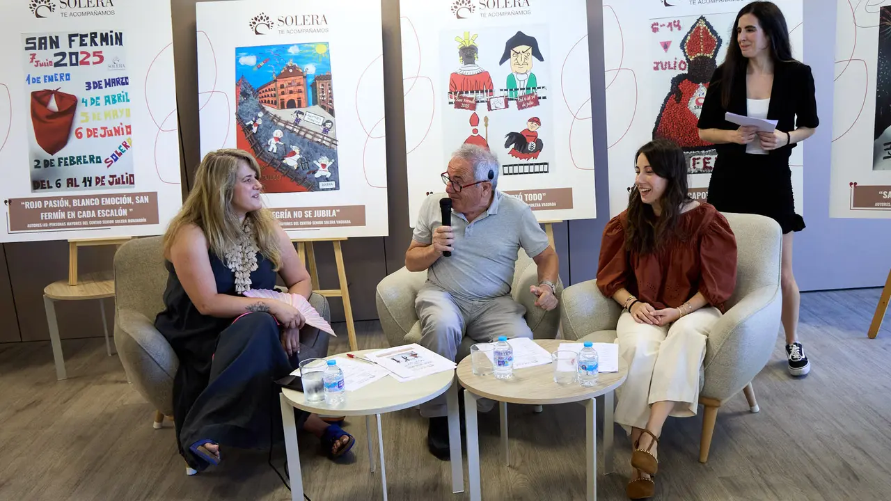Gran final del Concurso de Carteles de San Fermín de Solera. IÑIGO ALZUGARAY