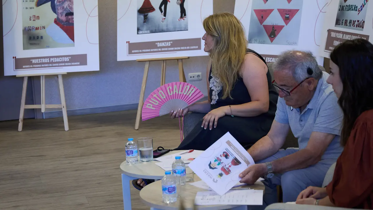 Gran final del Concurso de Carteles de San Fermín de Solera. IÑIGO ALZUGARAY