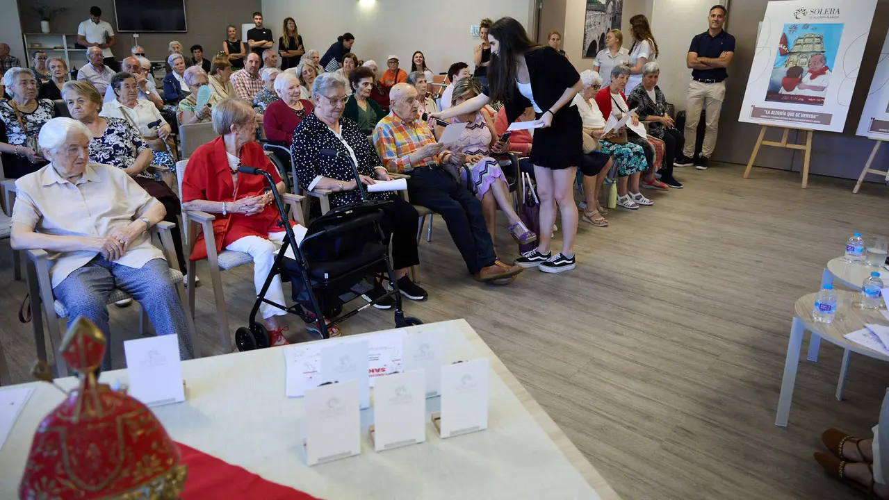 Gran final del Concurso de Carteles de San Fermín de Solera. IÑIGO ALZUGARAY