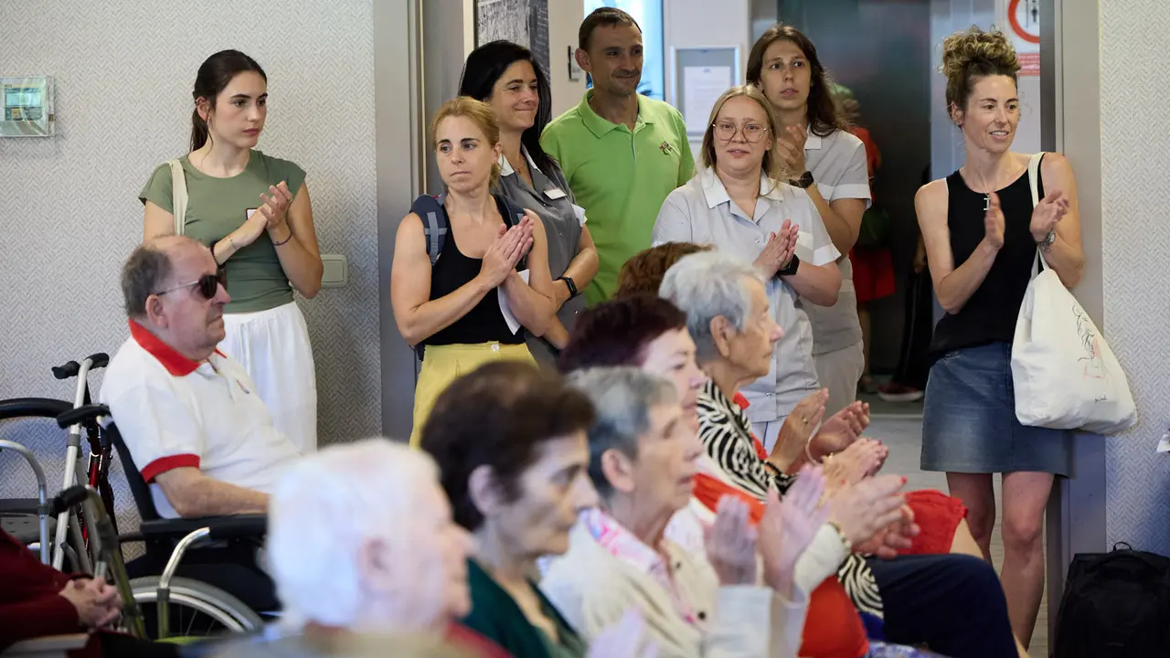Gran final del Concurso de Carteles de San Fermín de Solera. IÑIGO ALZUGARAY