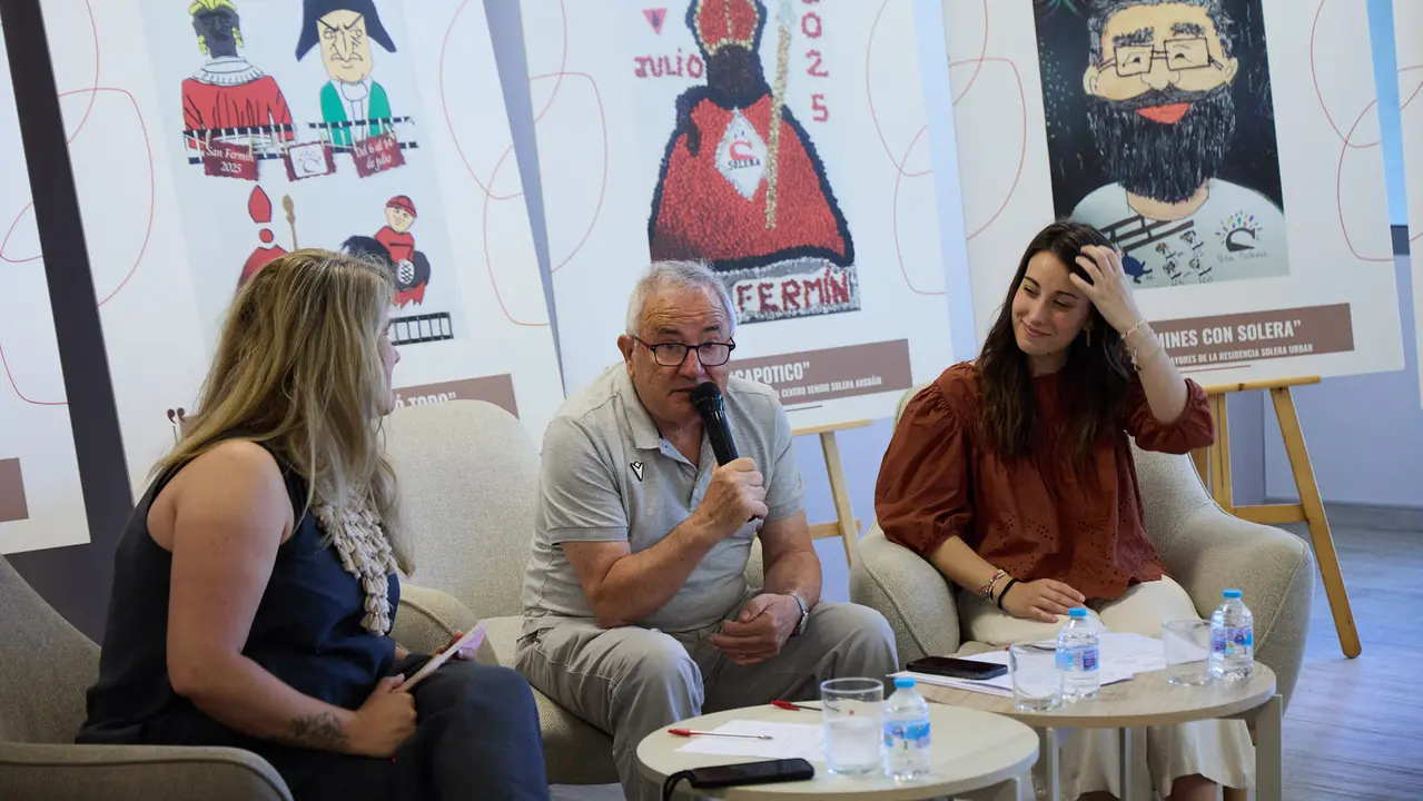 Gran final del Concurso de Carteles de San Fermín de Solera. IÑIGO ALZUGARAY