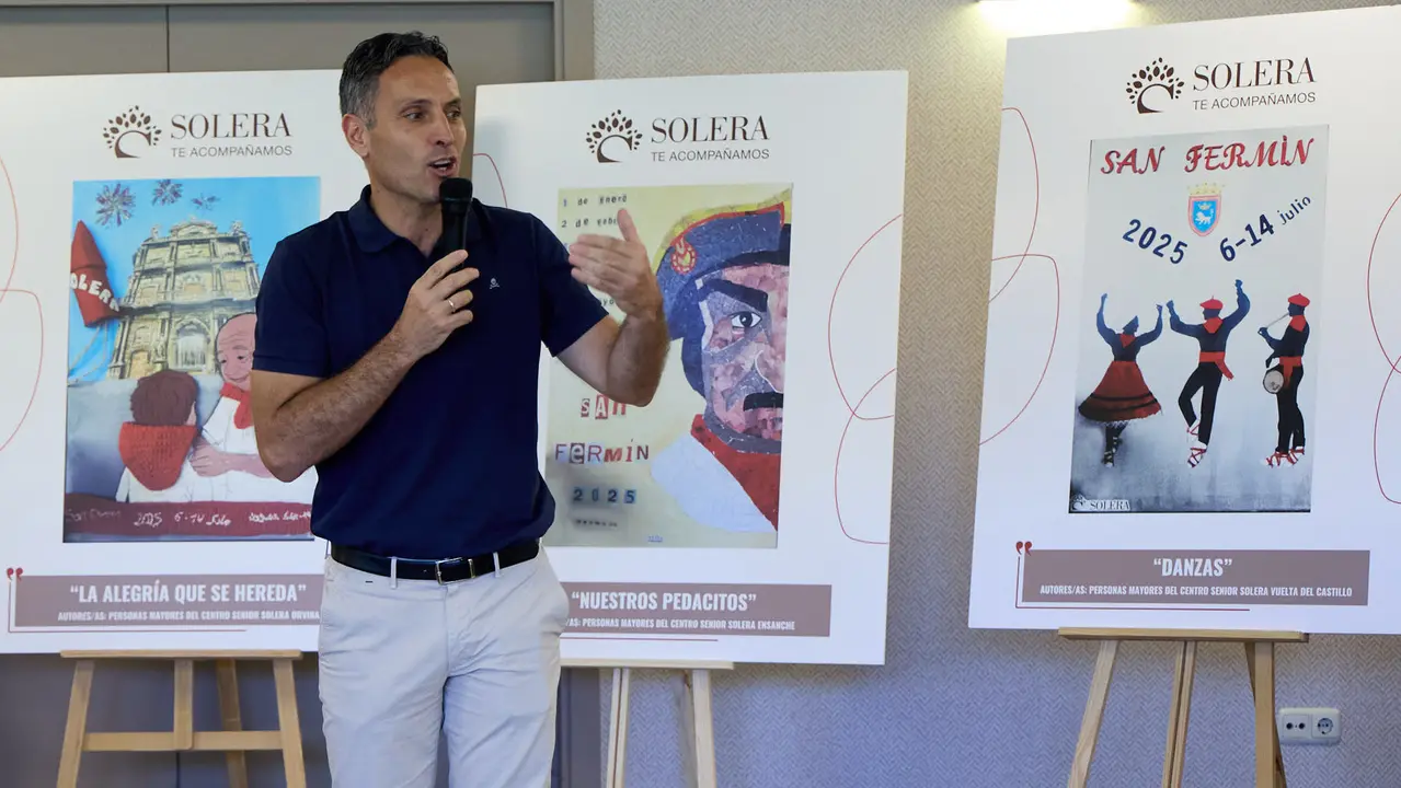 Gran final del Concurso de Carteles de San Fermín de Solera. IÑIGO ALZUGARAY