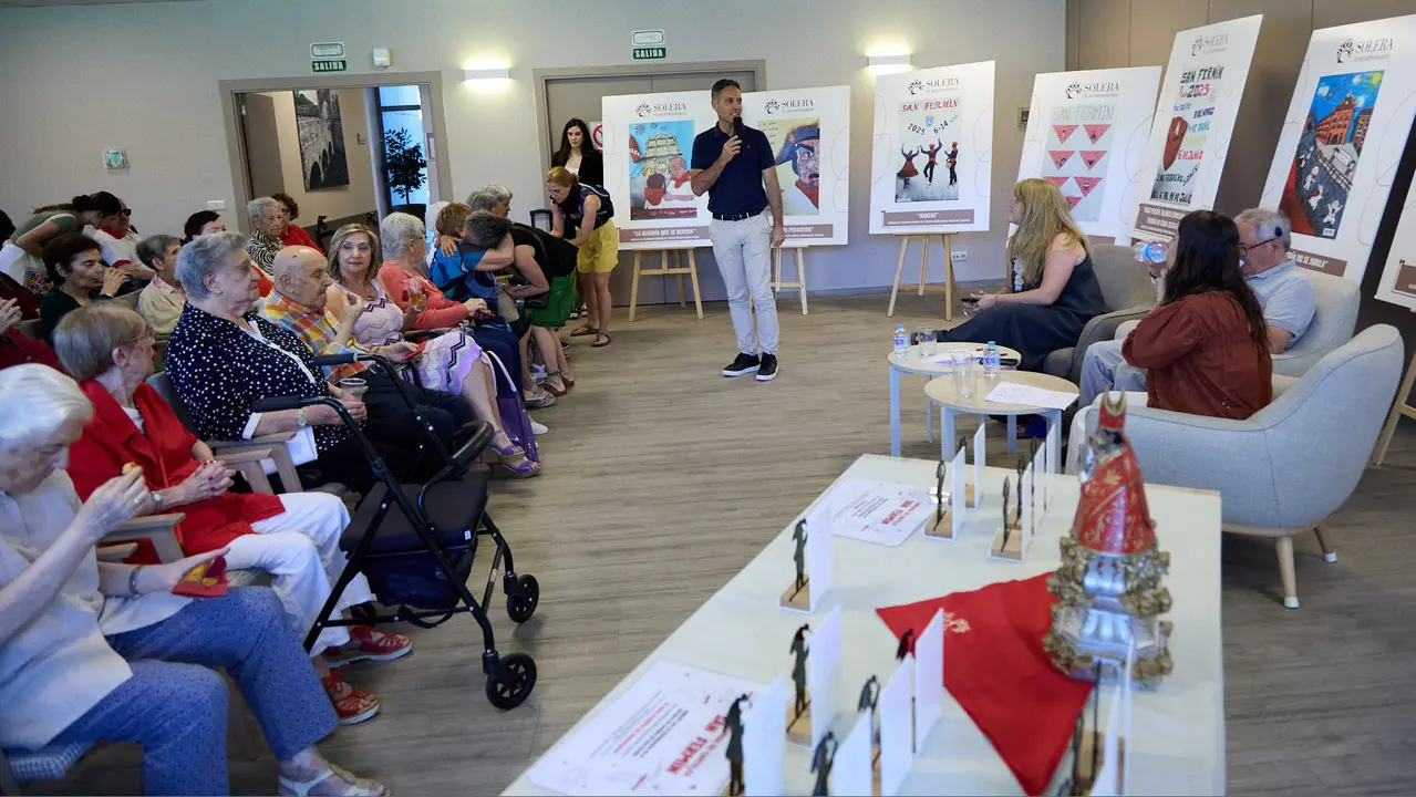 Gran final del Concurso de Carteles de San Fermín de Solera. IÑIGO ALZUGARAY