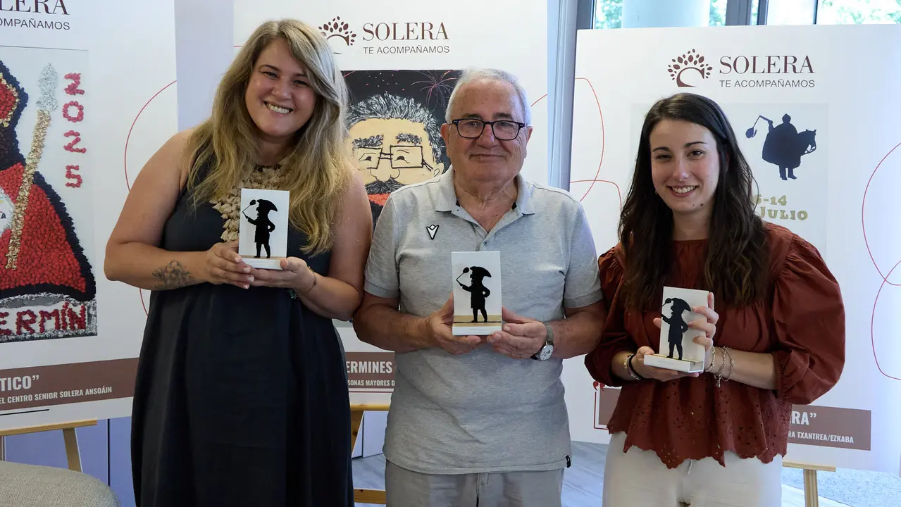 Gran final del Concurso de Carteles de San Fermín de Solera. IÑIGO ALZUGARAY