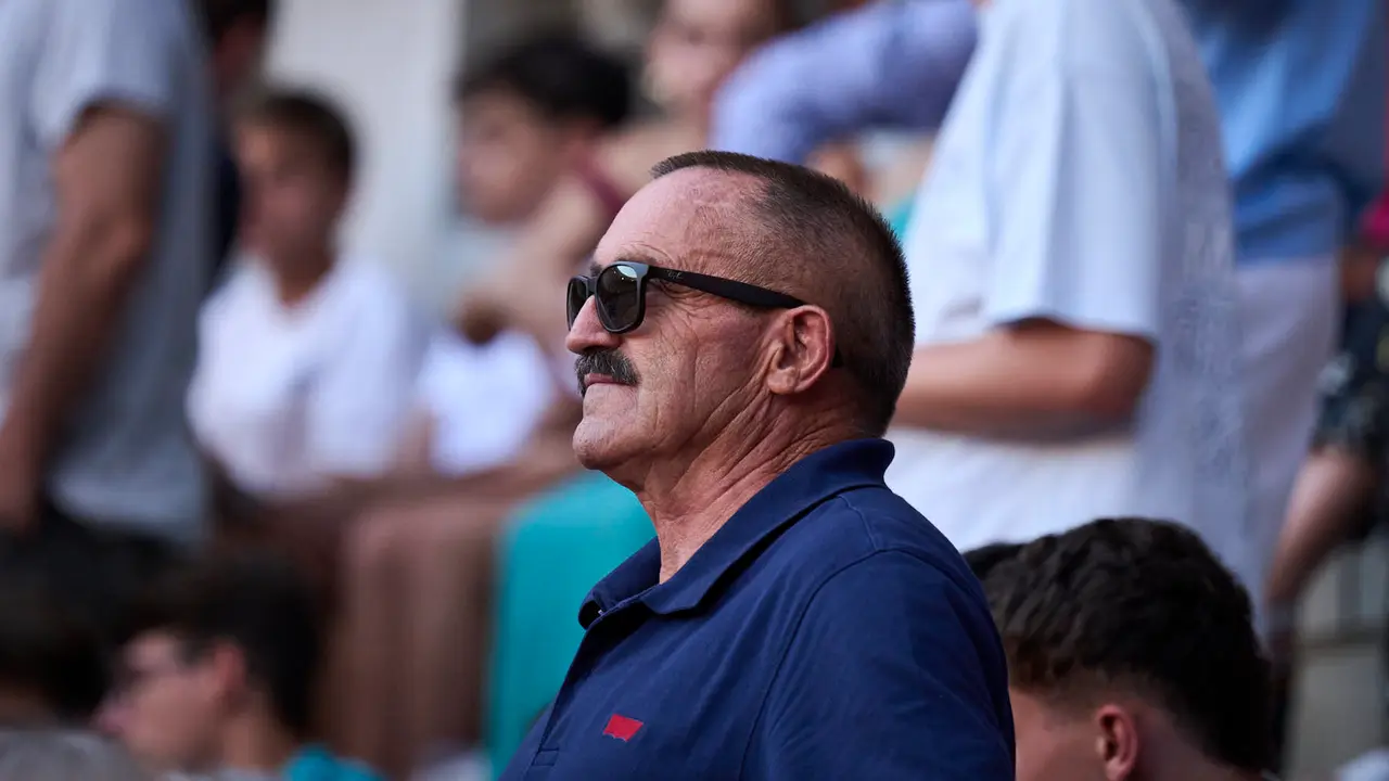 Novillada de Pincha durante las fiestas de San Fermín 2025 para los novilleros Aarón Palacio, El Mene y Bruno Martínez. PABLO LASAOSA