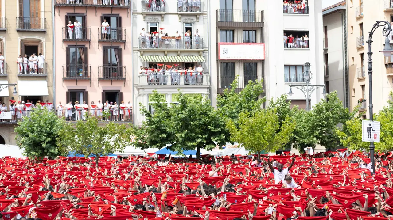 Chupinazo 2025 desde la Plaza del Castillo 2025. Maite H.Mateo-24