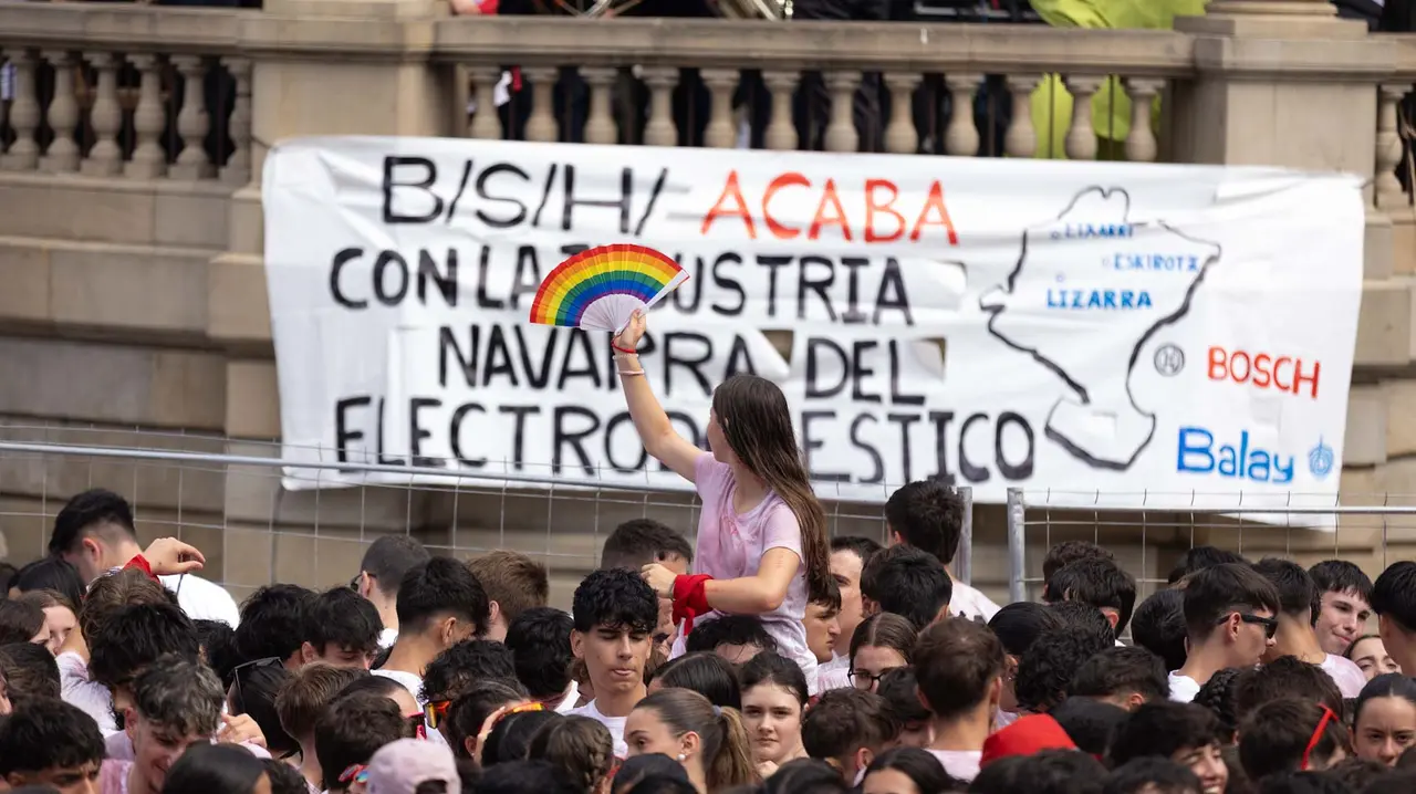 Chupinazo 2025 desde la Plaza del Castillo 2025. Maite H.Mateo-34