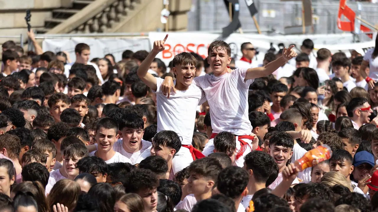 Chupinazo 2025 desde la Plaza del Castillo 2025. Maite H.Mateo-37