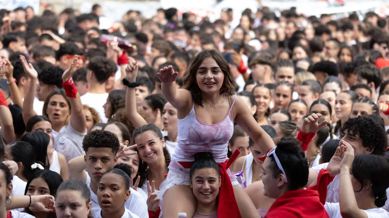 Chupinazo 2025 desde la Plaza del Castillo 2025. Maite H.Mateo-38