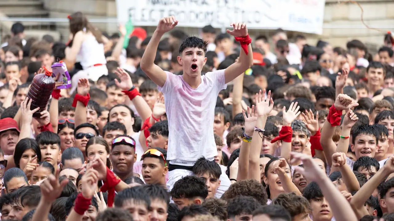 Chupinazo 2025 desde la Plaza del Castillo 2025. Maite H.Mateo-40
