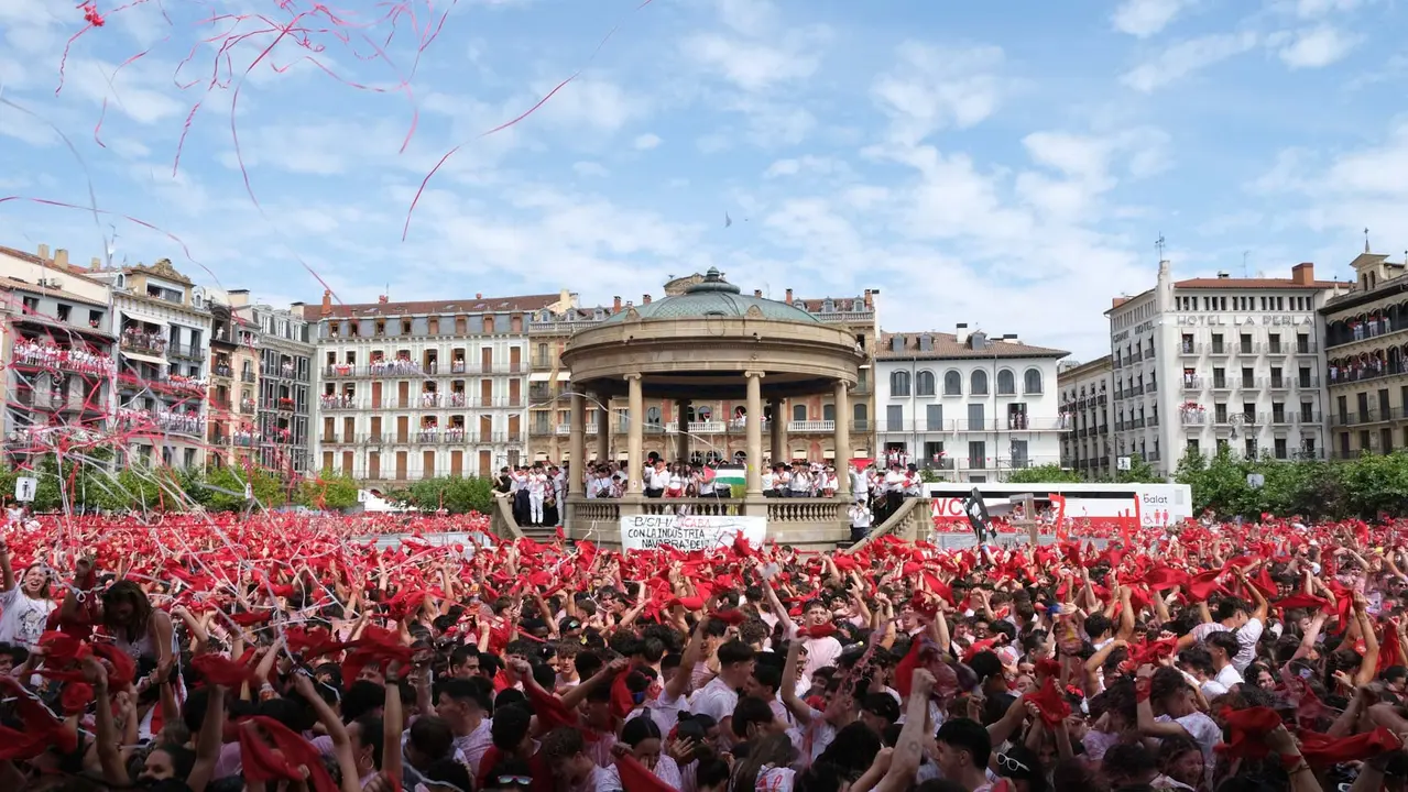 Chupinazo 2025 desde la Plaza del Castillo 2025. Maite H.Mateo-47
