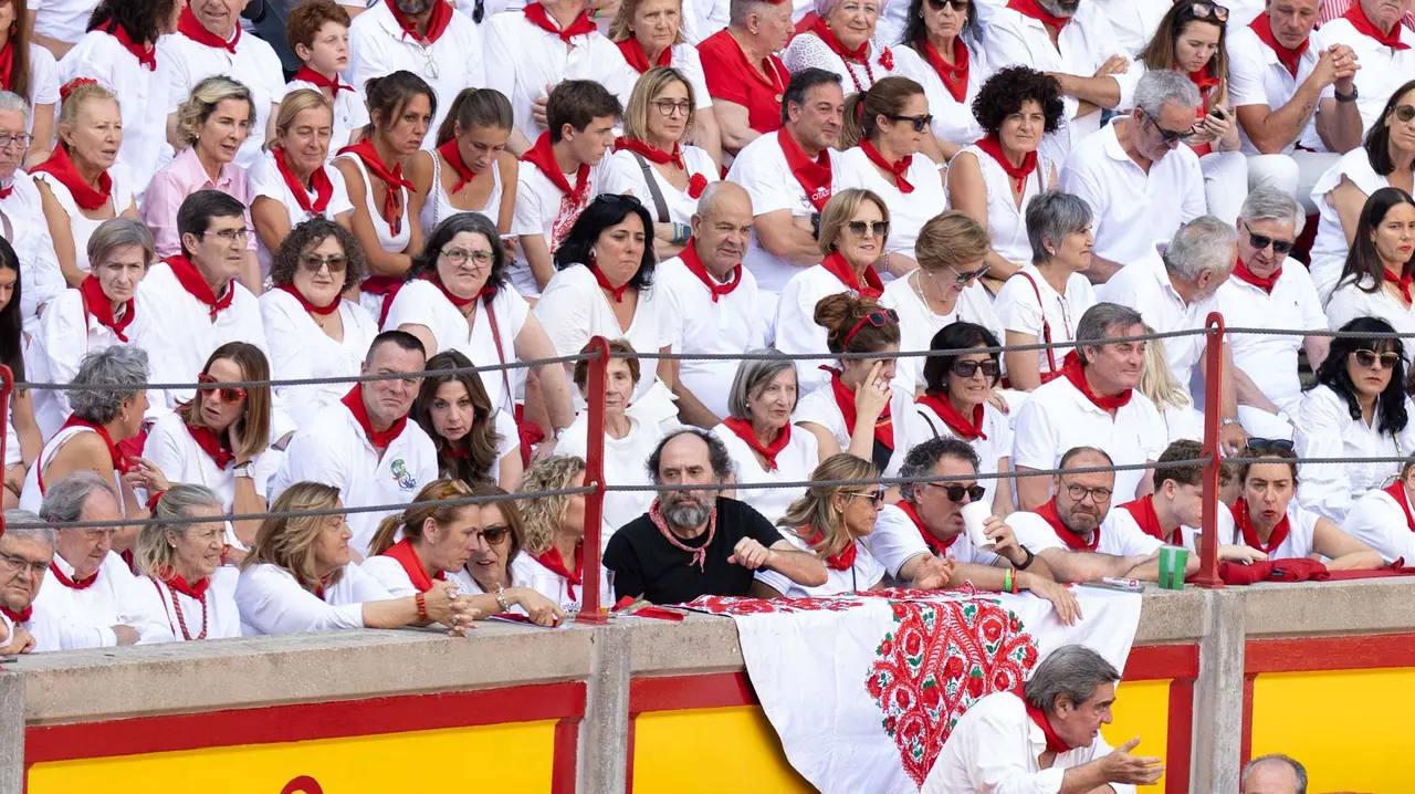 Ambiente en la Corrida de Rejones en la Feria del Toro de San Fermín 2025. Maite H. Mateo.-20