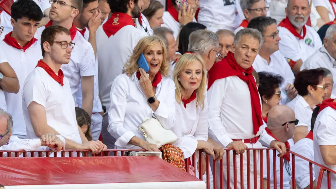 Ambiente en la Corrida de Rejones en la Feria del Toro de San Fermín 2025. Maite H. Mateo.-21