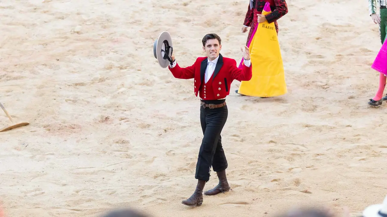 Corrida de Rejones en la Feria del Toro de San Fermín 2025. Maite H. Mateo.-29