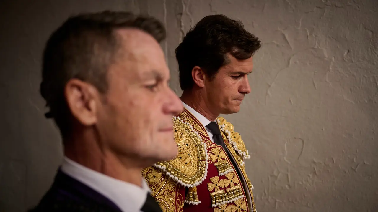 Primera corrida de toros de San Fermín 2025 con toros de Fuente Ymbro para Miguel Ángel Perera, Talavante y Daniel Luque. PABLO LASAOSA