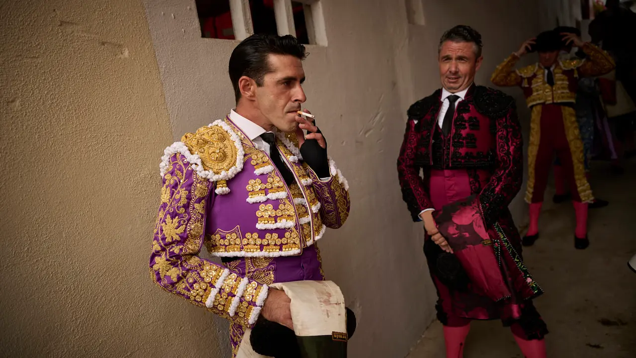 Primera corrida de toros de San Fermín 2025 con toros de Fuente Ymbro para Miguel Ángel Perera, Talavante y Daniel Luque. PABLO LASAOSA