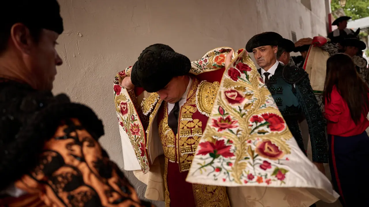 Primera corrida de toros de San Fermín 2025 con toros de Fuente Ymbro para Miguel Ángel Perera, Talavante y Daniel Luque. PABLO LASAOSA