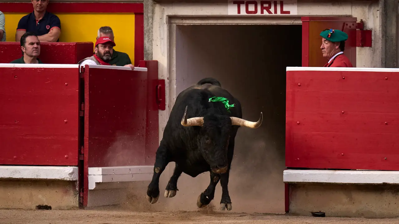 Primera corrida de toros de San Fermín 2025 con toros de Fuente Ymbro para Miguel Ángel Perera, Talavante y Daniel Luque. PABLO LASAOSA