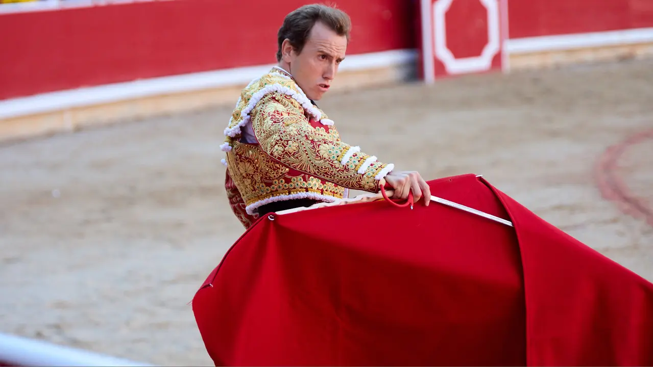 Segunda corrida de la Feria del Toro de San Fermín 2025 con toros de Cebada Gago para Antonio Ferrera, Pepe Moral y Román. IÑIGO ALZUGARAY