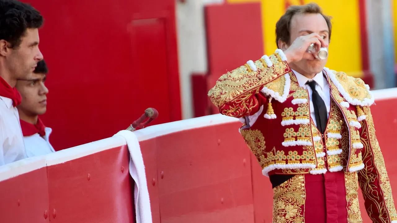 Segunda corrida de la Feria del Toro de San Fermín 2025 con toros de Cebada Gago para Antonio Ferrera, Pepe Moral y Román. IÑIGO ALZUGARAY